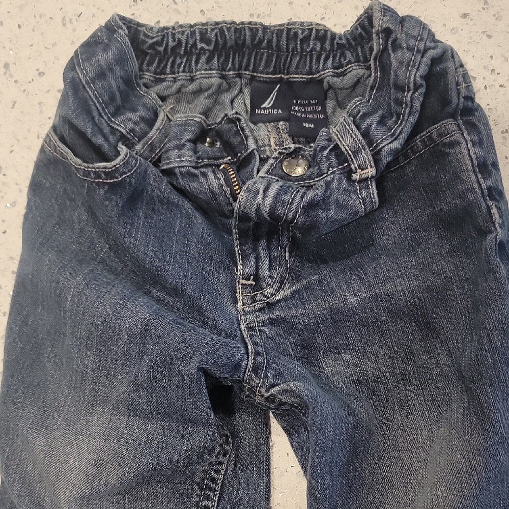 Nautica Blue Denim Jeans Classic Everyday Style